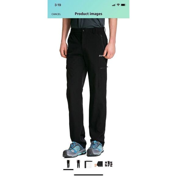 Mens trail / outdoor active pants S/30L - Picture 6 of 7